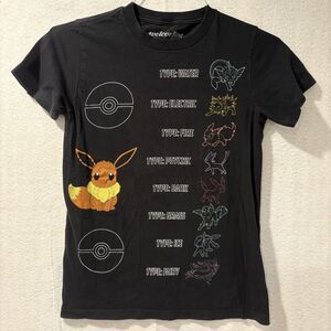 Pokemon Eevee Evolutions Shirt Size Womens XS Welovefine Brand